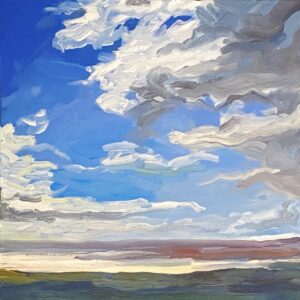 Grianna's Gap to Foyle Estuary James Coulter Artist UK